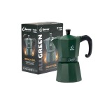 Prestige moka pot green