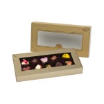 Gift box with 10 pralines - gold