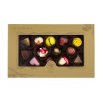 Gift box with 13 pralines - gold