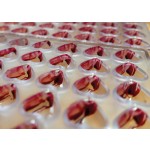 Gift box with 4 pralines - red