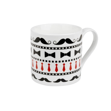 Gentleman - porcelain mug, 330 ml