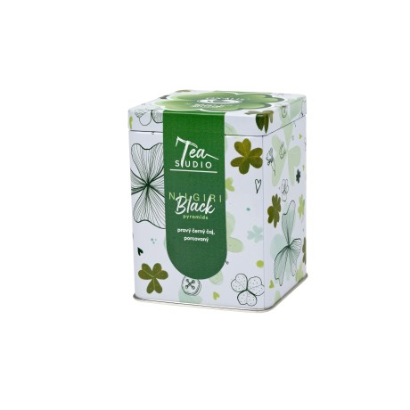 Tea Studio Black - gift packaging in a tin (Pyramids), 20x2,25 g