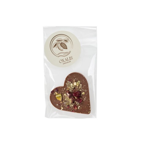 Chocolate heart – milk chocolate, 25 g