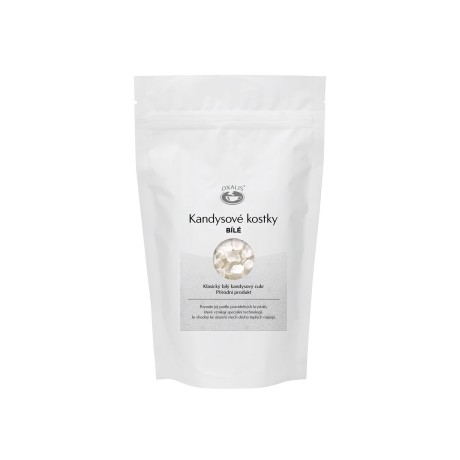 Candy sugar in a bag - white, 250 g
