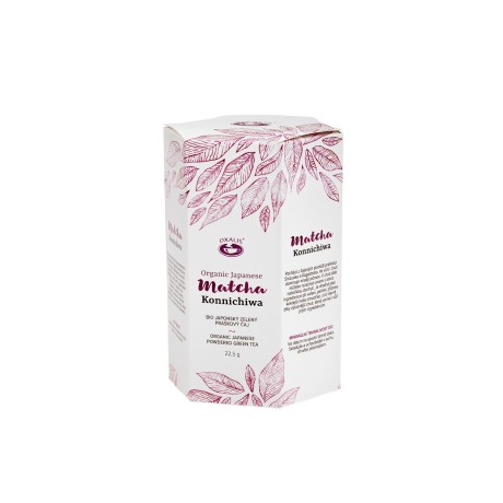Matcha Konnichiwa ORGANIC, 15x1,5 g