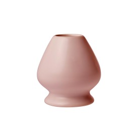 Pink matcha holder