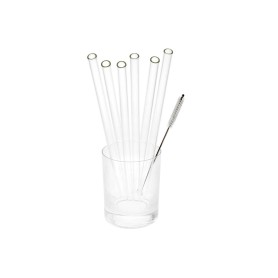 Glass straws