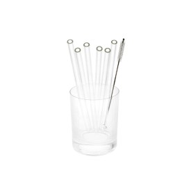 Glass straws