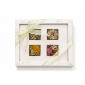 Adikia white - set of blooming teas
