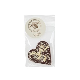 Chocolate heart – dark chocolate, 25 g
